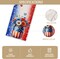Linen Red White and Blue Vases Flowers Table Runner 4th of July Memorial Day Veterans Day Independence Day Tablecloth Patriotic Decorations and Supplies for Home Kitchen Table